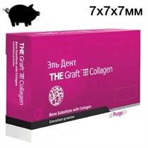 THE Graft Collagen костный материал в виде блока 7х7х7мм. PURGO 1231918972