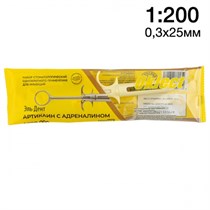 Артикаин БИНЕРГИЯ ШПРИЦ УМК (dGun) 1:200 с адр. игла 0,3х25мм 1231920649