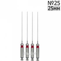 Paste Carriers  25мм, №25, каналонаполнители машинные, сталь, (4шт.). Eurofile 1231919202