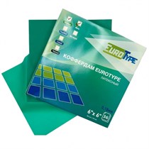 Коффердам "Eurotype" латексный, зелен/средний, мята (36шт.). Eurotype 1231919556