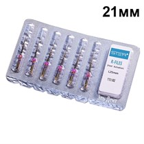 R-files Gold ручные, в ассортименте, 21мм, 6 шт. STEA 1231918072