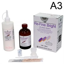 Re-Fine Bright пластмасса самотвердеющая, цвет A3, набор 250 г + 260 мл. 1231919708