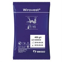 Паковочная масса  Wirovest Plus для бюгелей, (400г). 1шт. BEGO 1231919767