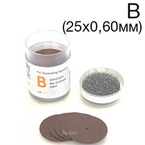 Диски отрезные CUTTING DISCS для металла, размер B (25х0,60мм), 10шт. 1231919589