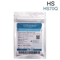 Штифты стекловолоконные, кварцевые Crystal Quartz Fiber Post "HS" конические 1,45-0,7-18мм.  (10шт.) HS70Q. STEA 1231917996