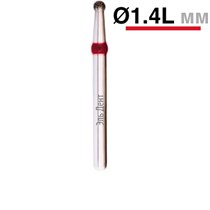Бор алмазный 001.014L удлиненный шар FG d=014L (красный), 1шт. 1231916264