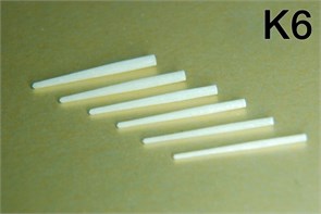 Штифты стекловолоконные  K6 конической формы (6шт.), Форма 1231913280