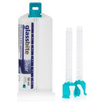 Glassbite Standart packing (Гассбайт) - Масса для регистрации прикуса прозрачная база+кат50 мл, смес.зел., Detax (Германия) 0001913002