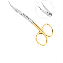 Ножницы 11,5см двойной изгиб, зубчат. La Grange TC (с вставками из твердого сплава карбид-вольфрама) 1231916179