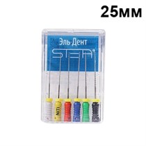 H-Files ручные, размер 45-80, 25мм, 6 шт. STEA 1231918071