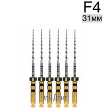 Ultratapers Engine Use F4, 31мм, машинные файлы, никель-титан, (6шт.).Eurofile 1231919236