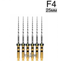 Ultratapers Engine Use F4, 25мм, машинные файлы, никель-титан, (6шт.).Eurofile 1231919227