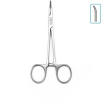 Зажим "Москит" изогнутый по плоскости (100 мм) П-17-122 1231917424