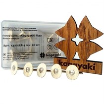 Щетка-Коза «Kagayaki Flat HARD» для композитов и керамики RA (10 шт.) 1231917195