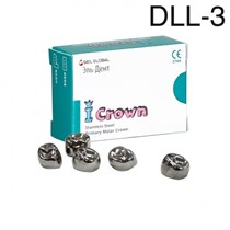 Коронки I CROWN Refill DLL-3 из нержавеющей стали детские (5 шт) Seil Global 1231917619