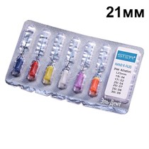 R-files Blue ручные, в ассортименте, 21мм, 6 шт. STEA 1231918073