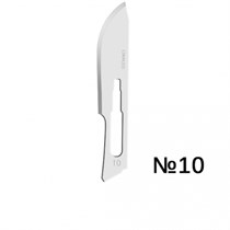 Лезвия для скальпеля одноразовые из нержавеющейстали №10 (100 шт) Apexmed 1231917683