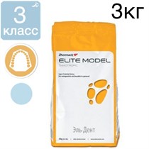 Супергипс Elite Model Fast 3-го класса, Sky Blue (небесно-голубой), 3 кг., Zhermack 1231916931