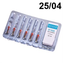 Файлы машинные DT-files Gold, детские, размер 25/.04, длина 17мм, никель-титан - 6 шт. STEA 1231918059