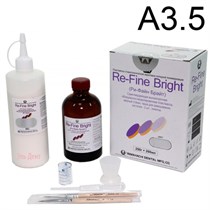 Re-Fine Bright пластмасса самотвердеющая, цвет A3.5, набор 250 г + 260 мл. 1231919709