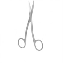 Ножницы 13,5см остроконечные, 1 зубчатое лезвие 1231917040