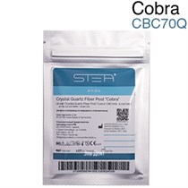 Штифты стекловолоконные, кварцевые Crystal Quartz Fiber Post "Cobra" конические, с широкой экстракорональной частью, 1,2-0,7-16мм. (10шт.) CBC70Q. STEA 1231918001