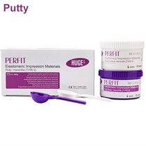 PERFIT Putty Базовый слой (основа-400мл, катализатор-400мл), HUGE DENTAL 0001916238