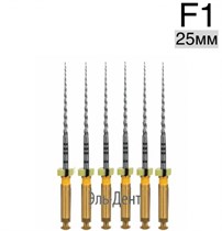 Ultratapers Engine Use F1, 25мм, машинные файлы, никель-титан, (6шт.).Eurofile 1231919224