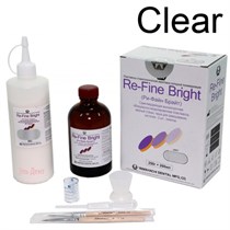 Re-Fine Bright пластмасса самотвердеющая, цвет Clear, набор 250 г + 260 мл. 1231919710