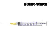 Шприц для промывания каналов со сменной иглой Double-Vented эндодонтический 3 мл, Apexmed 1231918959