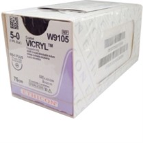 Vicryl W9501Т 5|0 (45см,обратно-реж.) 24шт. 00000002173