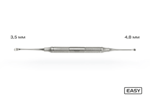 Кюретажная ложка Molt 2/4 EASY 3.5/4.8 мм 4007S