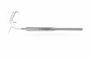 Зонд пародонтальный односторонний WHO (с шариком) 4308