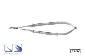 Ножницы микрохирургические Castroviejo Easy изогнутые 16 см 2114