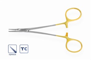 Иглодержатель Hegar-Baumgartner с вставками 14 см 1101