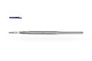 Ручка №5 для лезвий скальпеля круглая прямая 4602