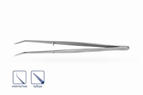 Пинцет College анатомический, 15 см 5301