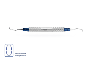Кюрета Gracey 11/12 для обработки жевательных зубов (медиальные поверхности) 4106