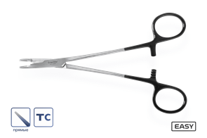 Иглодержатель-ножницы Olsen-Hegar EASY с вставками 1005