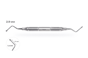 Кюретажная ложка Lucas 86 2.9/2.9 мм 4003