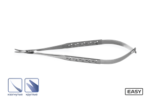 Ножницы микрохирургические Castroviejo Easy изогнутые 14 см 2112