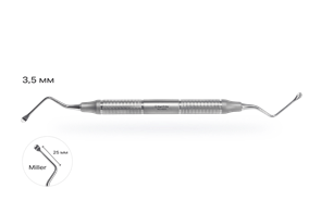 Кюретажная ложка Miller 11 3.5/3.5 мм 4005