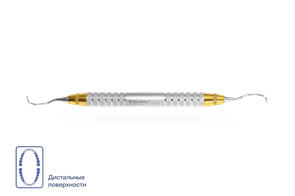 Кюрета Gracey 13/14 для обработки жевательных зубов (дистальные поверхности) 4107