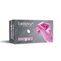 Перчатки нитриловые Nitrile (BENOVY) M (7-8) розовые, 50 пар DFE6PK38G83/SFE6PK3883/DFE6PK35HC83 - фото 342536