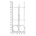 Ножницы хирургические изогнутые Iris, 11,5 см, 19-2* 19-2 - фото 411091