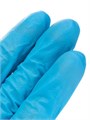 Перчатки NitriMAX плотность 3,5г смотровые нитрил.нестерил.неопудр.текстур. цвет: голубой, 50 пар, р-р M 145M - фото 415276