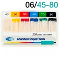 Штифты бумажные конусные .06 №45-80 (60шт.), Meta Biomed 1231917127 - фото 438397