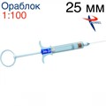 ОРАБЛОК 1:100 000 в одноразовом шприце, игла 0,3х25 «AERS MED» 1231916068 - фото 438992