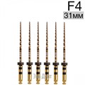 Ultratapers Gold F4, 31мм, стерильные машинные файлы, никель-титан, 6 шт., Eurofile 1231919268 - фото 439179