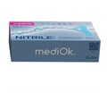 Перчатки Нитриловые "MediOk" Голубые  L 100 шт (50 пар) (Маркированные) 1231918427 - фото 445469